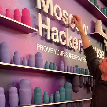 Photozone in Moscow Hacker House 